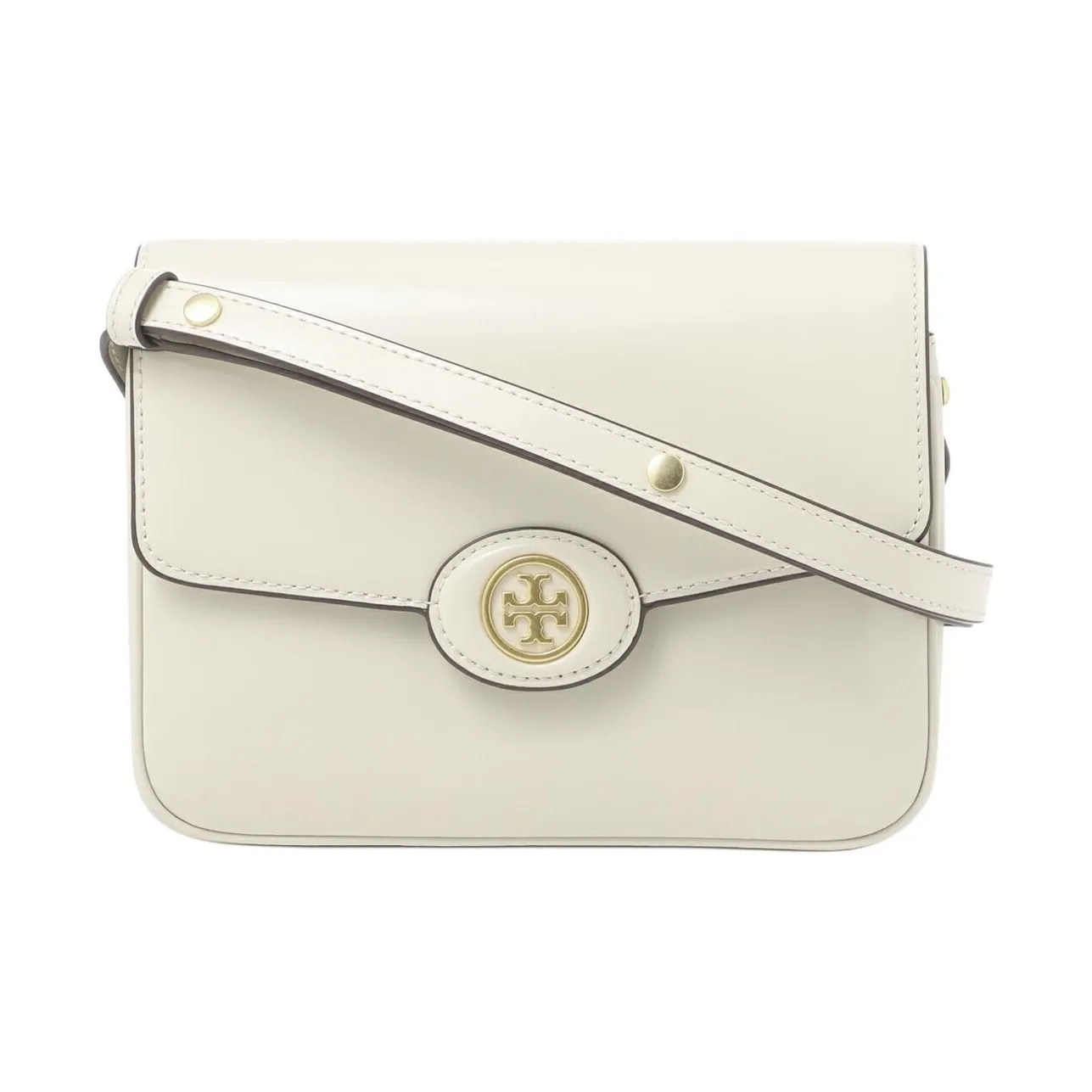 TORY BURCH Robinson Patent Leather Crossbody Bag Shoulder Bag Women's Shea Yellow