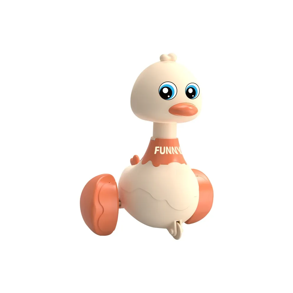 BIG TAYLOR Press And Swing Желтая уточка INERTIA Пава Car Press To Go Игрушки