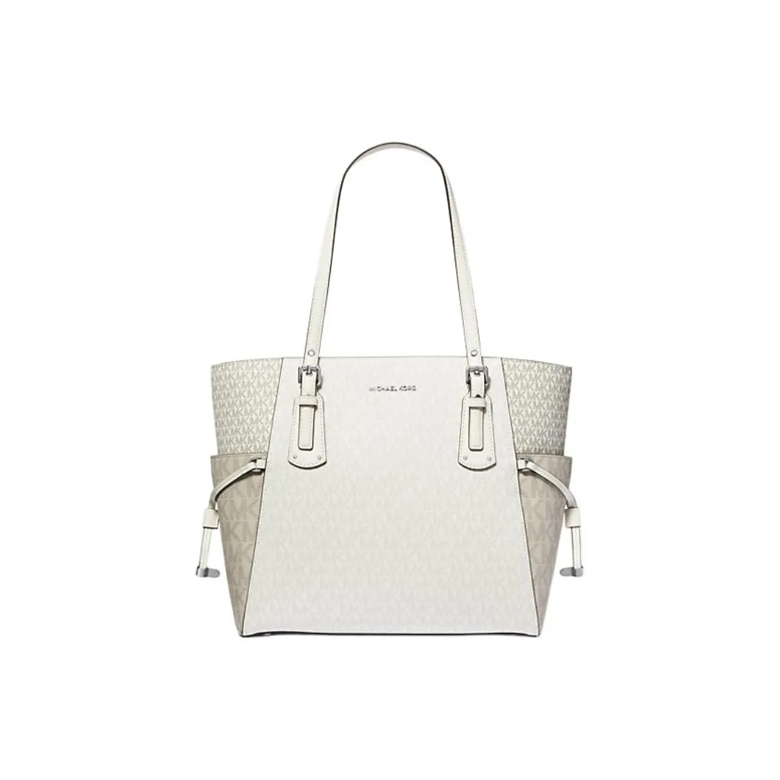 MICHAEL KORS Voyager Small Color-Block Logo Tote Bag