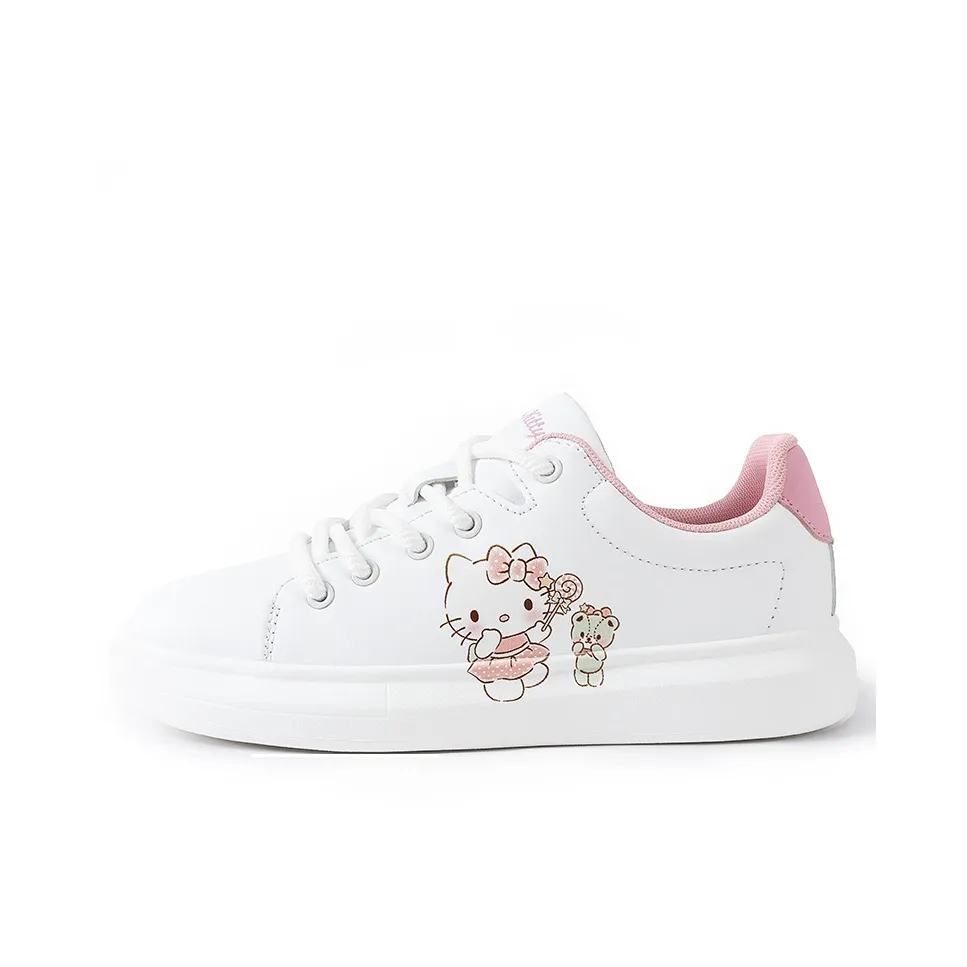 Sanrio x Hello Kitty Hello Kitty Lightweight Low Top Skateboard Shoes Women's White