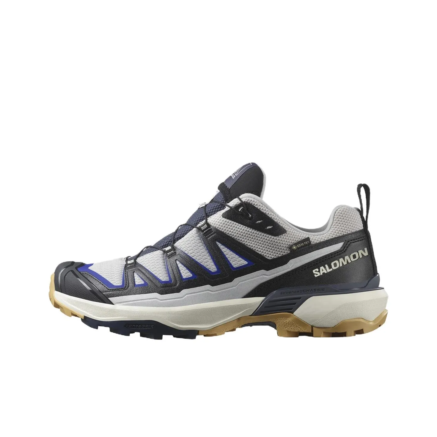 Salomon X Ultra 360 Slip Устойчивый к истиранию Низкий Топ Походная обувь Мужская Серый Черный