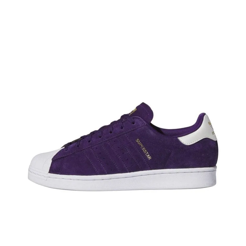 Adidas Superstar Adv Collegiate Purple Zero Metalic Gold Metallic