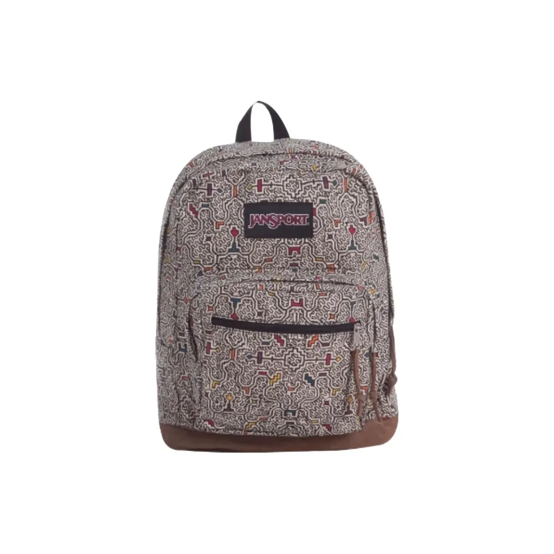JanSport Canvas Backpack Tubas Unisex Brown