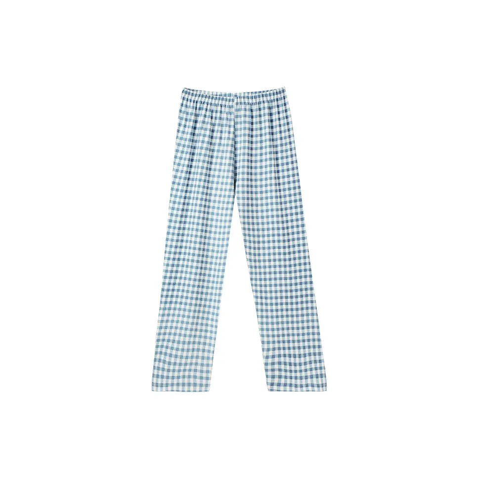 OUSHIBO Pajama Pants Women's Blue
