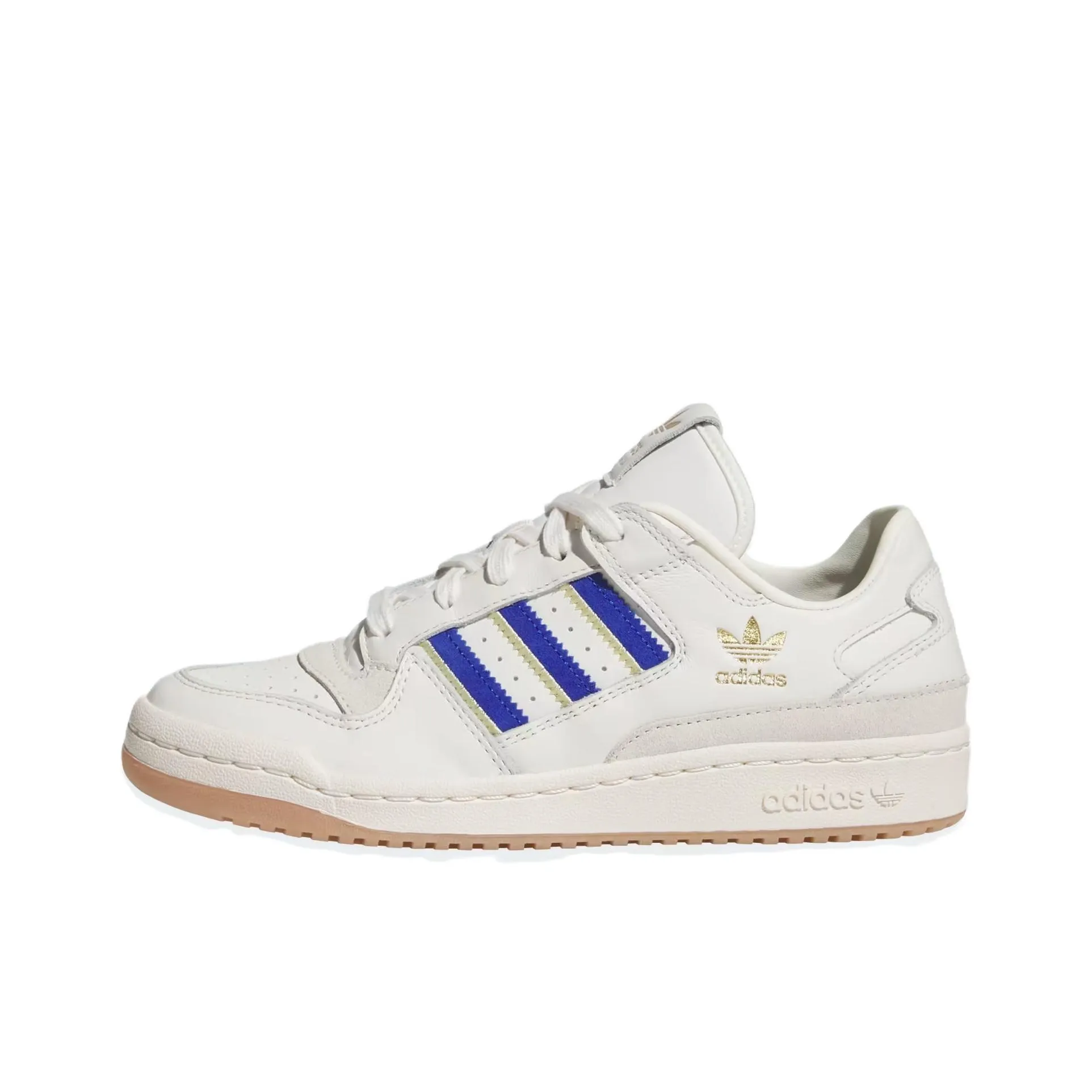 Adidas Originals Forum Low Cl Cloud White Royal Blue Almost Yellow Women's