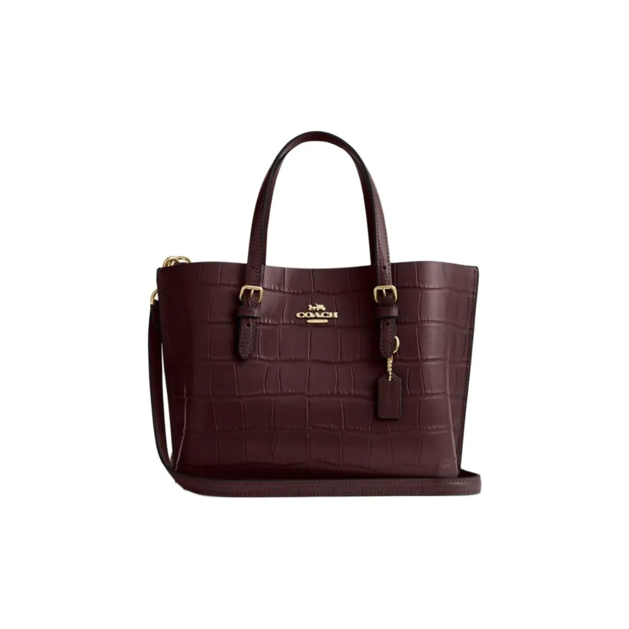 COACH Mollie Кожа Тоут Сумка Сумка для покупок Сумка Сумка через плечо Сумка через плечо Средний Женские Золотой Мерло