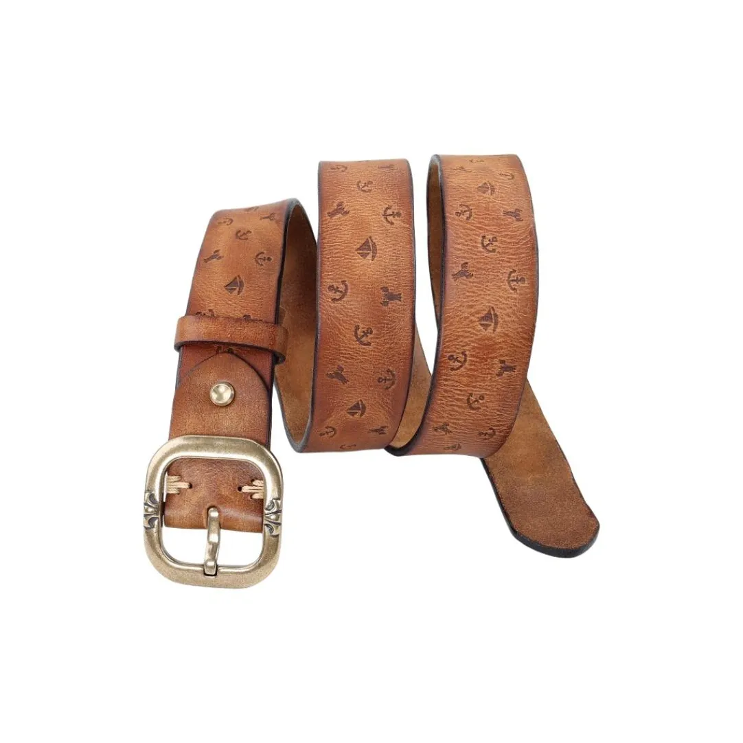 JEANSWEST Ремни из коровьей кожи унисекс ширина 3,8 см