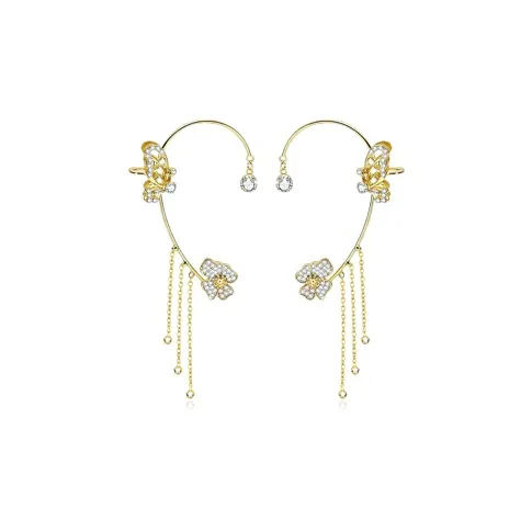 D.K.X Циркон Нижняя Заколка Серьги On Женские