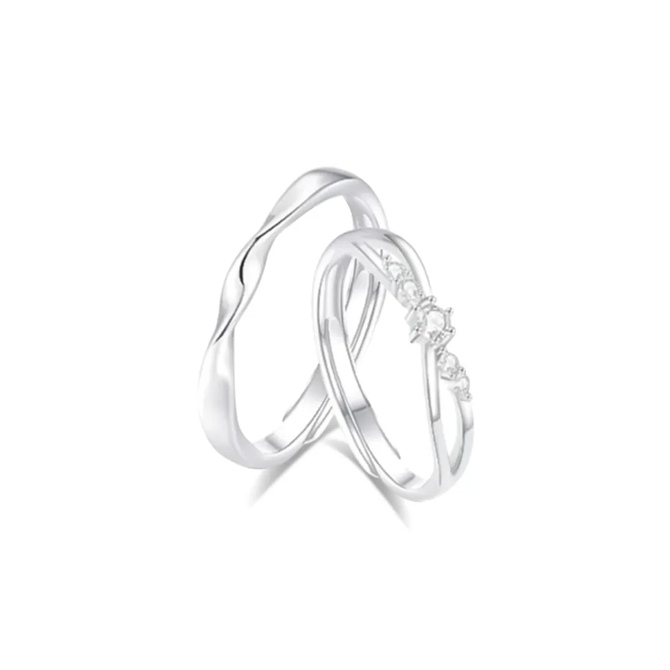 MUYAN Сплав Любовь Frequency Кольцо Унисекс