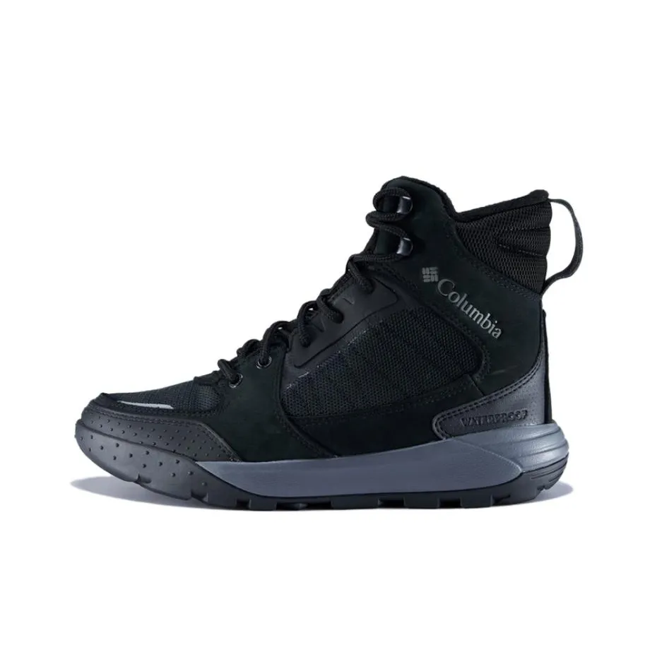 Columbia совместный бренд Omni Термоизоляционный Тепловой Водонепроницаемый Устойчивый к скольжению Короткий Снегоступы Мужской Черный