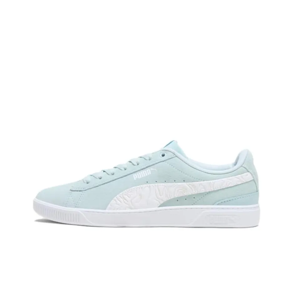 PUMA Vikky V3 Low Top Skateboard Shoes Women's Light Green