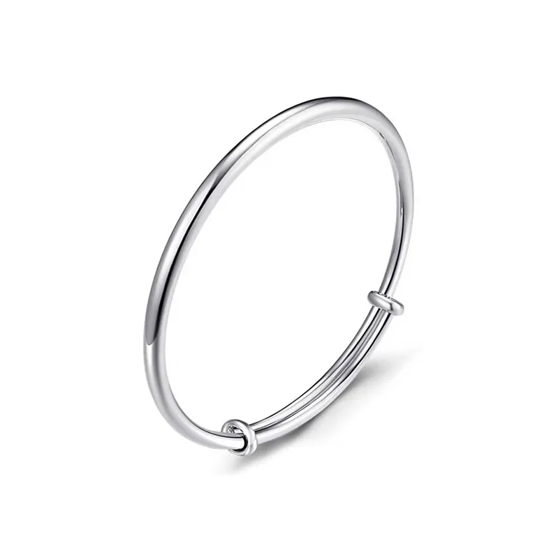 Gifts Minimalist Style Push Pull Adjustable Bangles Unisex