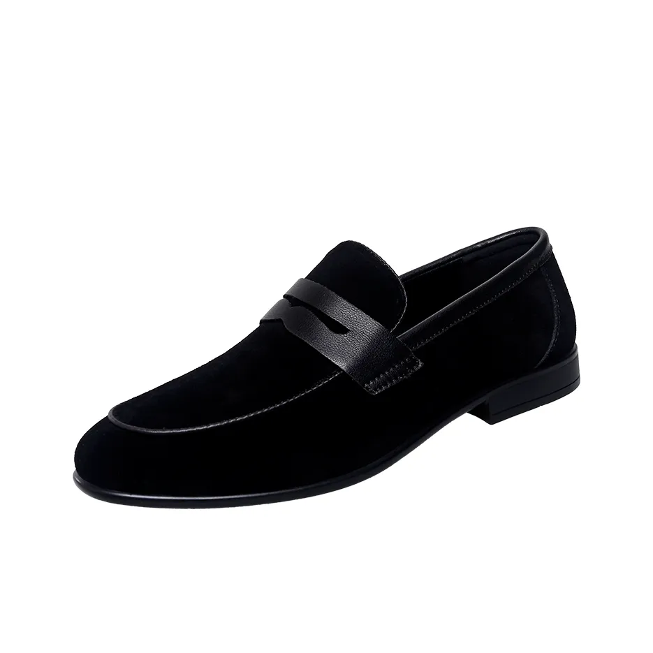 KUPE Loafers Men's Black/Brown