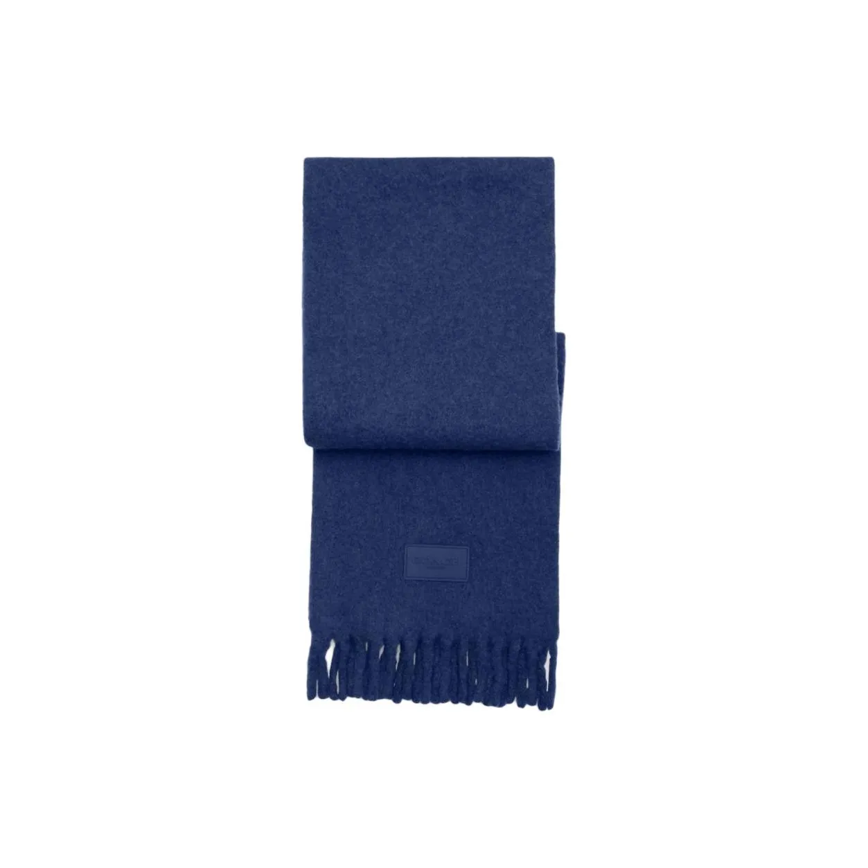 COACH Вязаные шарфы из альпаки женские синие