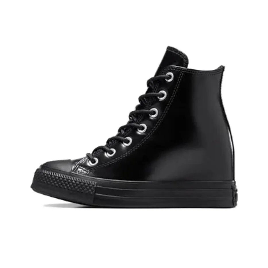 Chuck Taylor All Star Women's Converse Wedge Platform High 'Triple Black' Women's