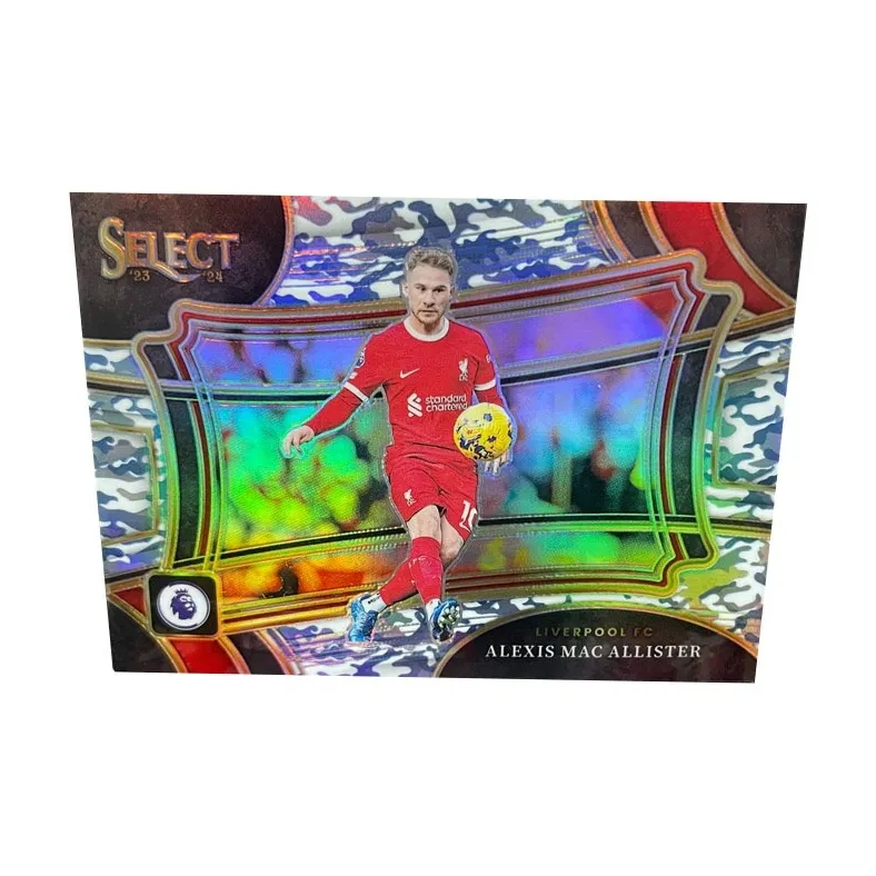 PANINI Premier League SELECT Argentina Liverpool McAllister 110 Pc Player Card Card Pass Sports Cards 1 Pc