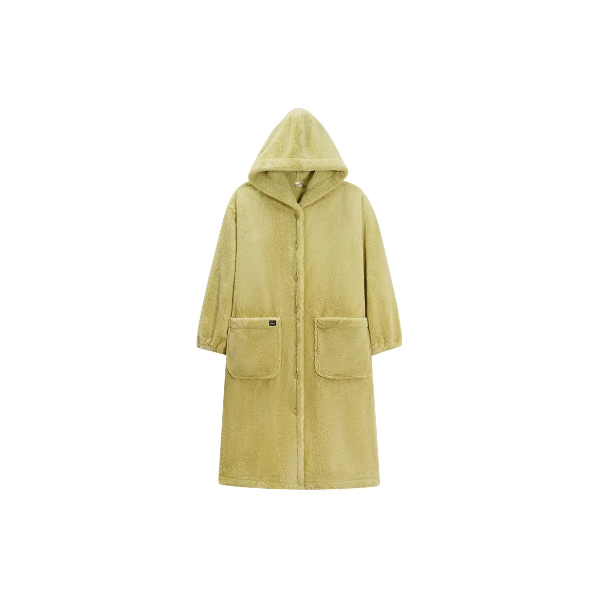 Sha Qian Сон Халат Женские Лаймово-зеленый