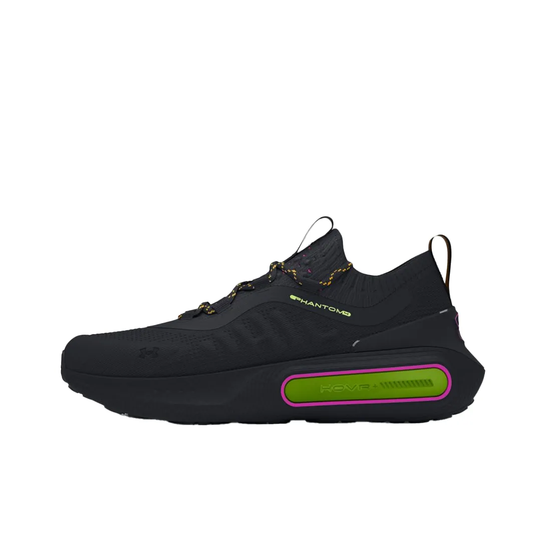 Under Armour Phantom 4 Low Top Casual Shoes Unisex Black