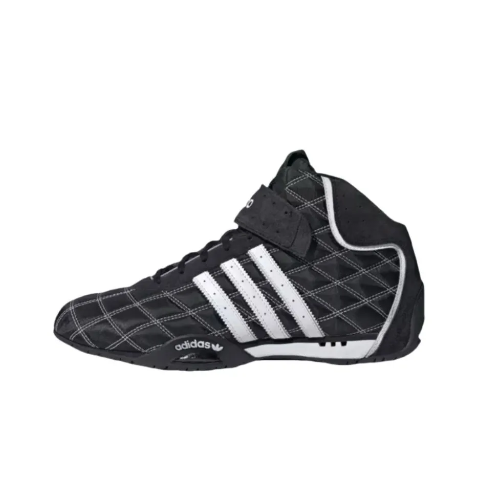 Adidas Originals Slip Resistant Abrasion Resistant High Топ Кроссовки для тренировок Унисекс Черный