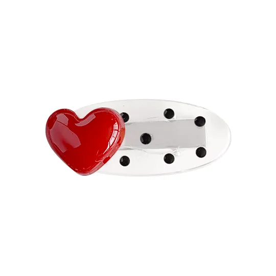 Crafts Women's Acrylic Hair Clips Unisex Black