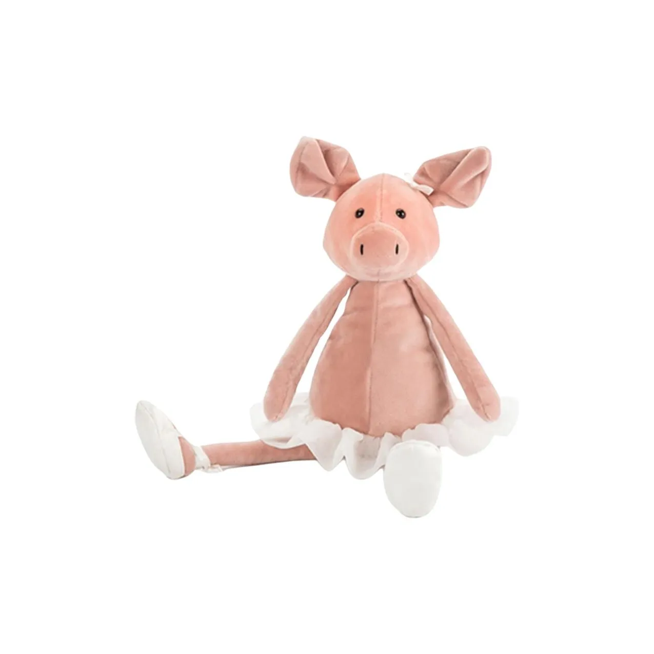 JELLYCAT Farm Animal Collection Ballet Dance Piglet Pink Dolls Plush Doll 33cm Height