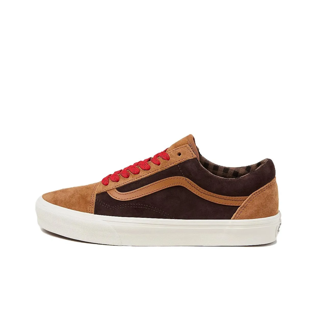 Vans Old Skool Collection Low Top Skateboard Shoes Men's Tan