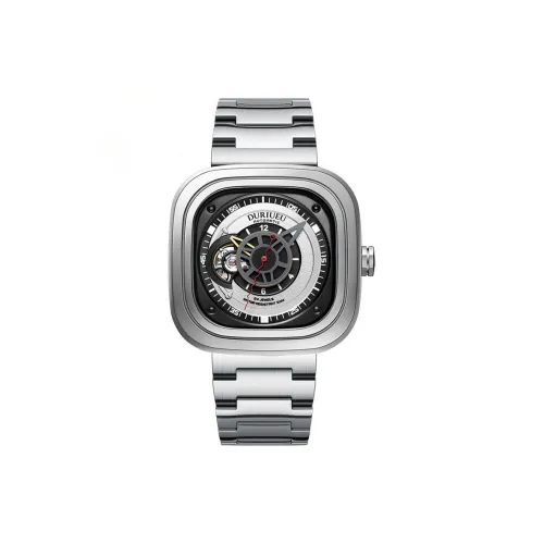 DURIUEU Автоматический Механический Movement Мужские Часы 44mm*44mm*12mm Черные