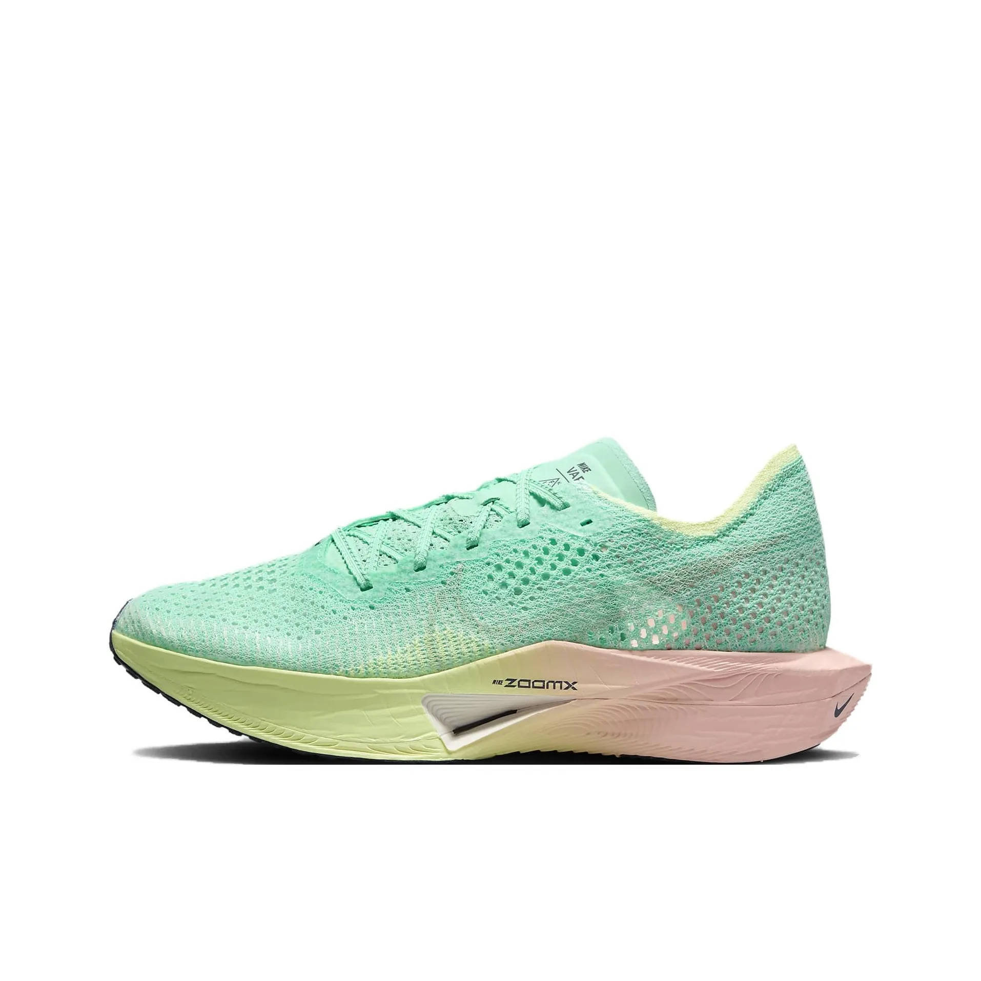 Nike ZoomX Vaporfly 3 Slip-Resistant и Breathable Low-Top Спринт Беговые кроссовки Женские Зеленый
