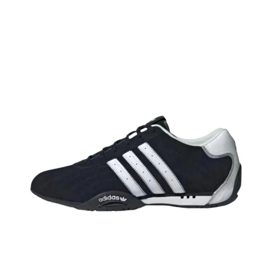Adidas Originals ADIRACER Anti Slip Wear Resistant Low Top Running Shoes Unisex Black