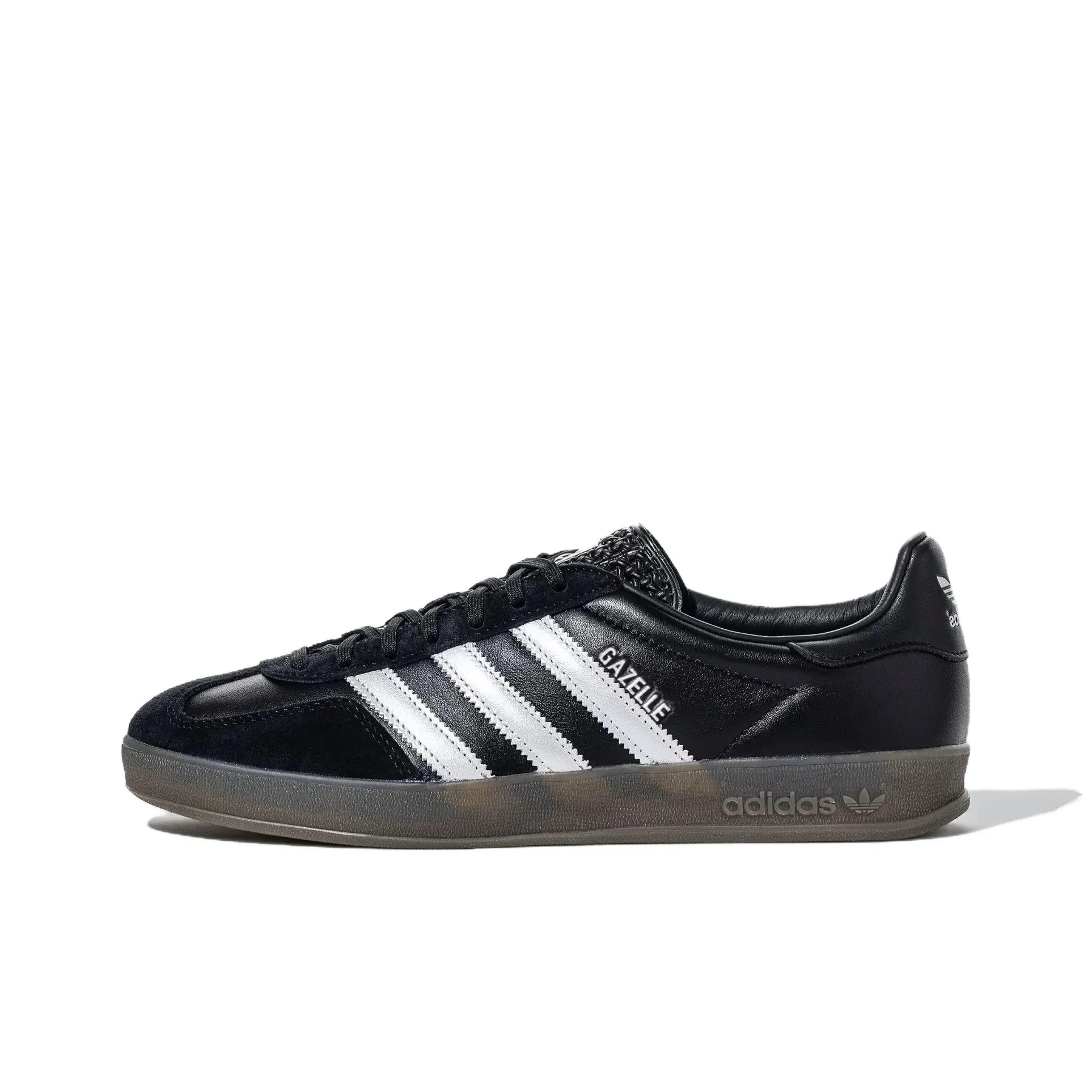 Adidas Gazelle Indoor 'Black Matte Silver Gum'