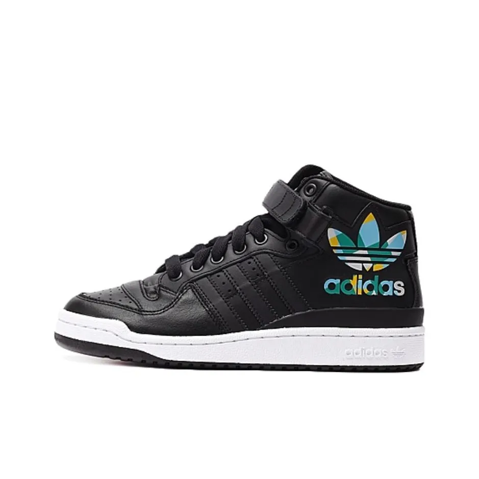 Adidas Originals FORUM High Top Skateboard Shoes Men's Black