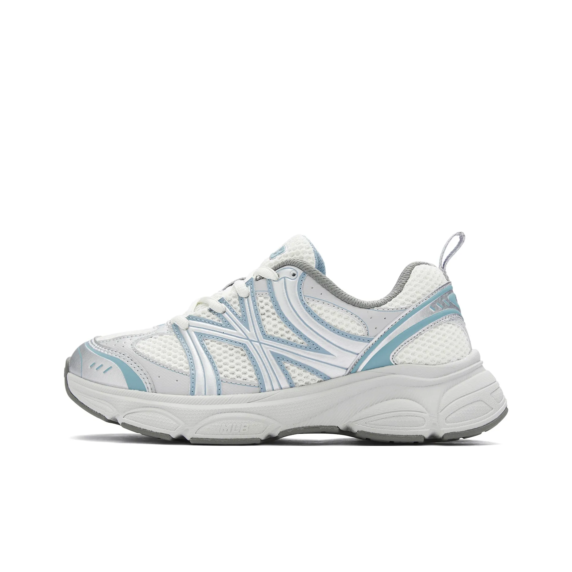 MLB New York Yankees Низкий топ Повседневная обувь Унисекс Небесно-голубой