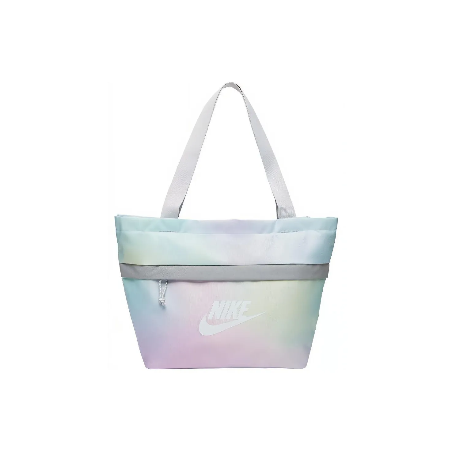 Nike Tanjun Fabric Tote Bag Shopping Bag Handbag Shoulder Bag Regular Women's White Gold