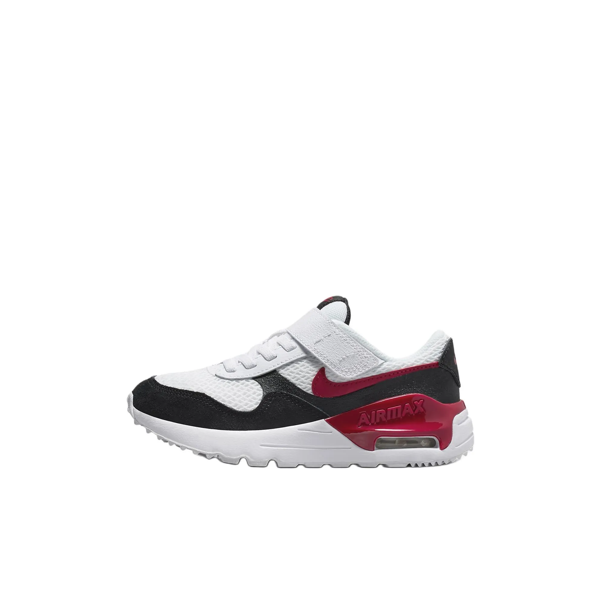Nike Air Max SYSTM Аbrasion Resistant Низкий Топ KIDS Lifestyle Shoes Черный Белый Детские 3-7 лет