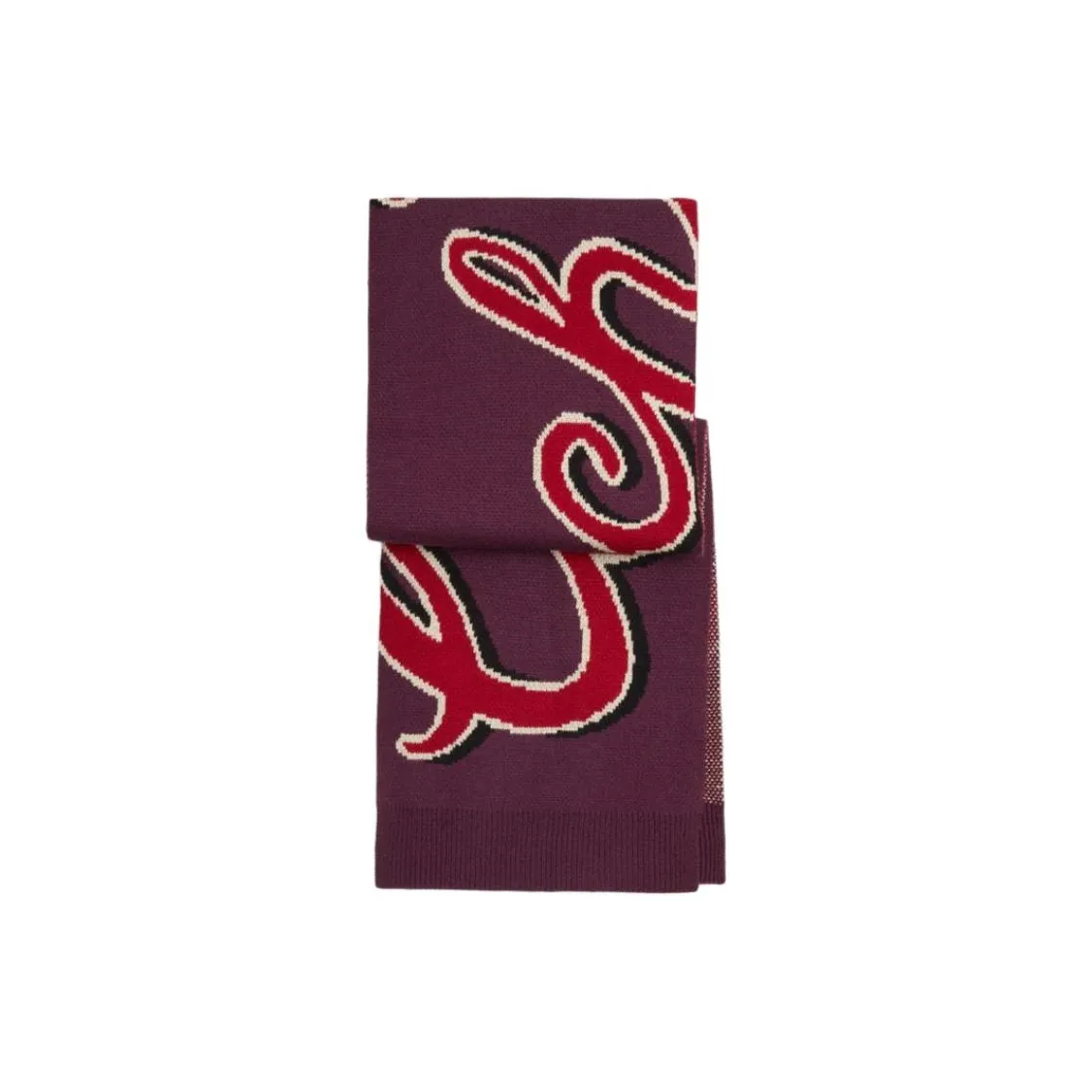COACH Вязаные шарфы Унисекс Фиолетовый