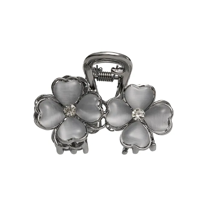 Yiru Alloy Floral Hair Clip Claw Clip Bangs Hair Clip Shawl Hair Claw Clip Hair Accessory Women's