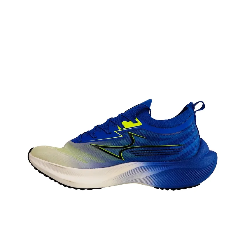 HEALTH Slip Резистентный к истиранию Низкий топ Марафон Беговые кроссовки Унисекс Белый Синий