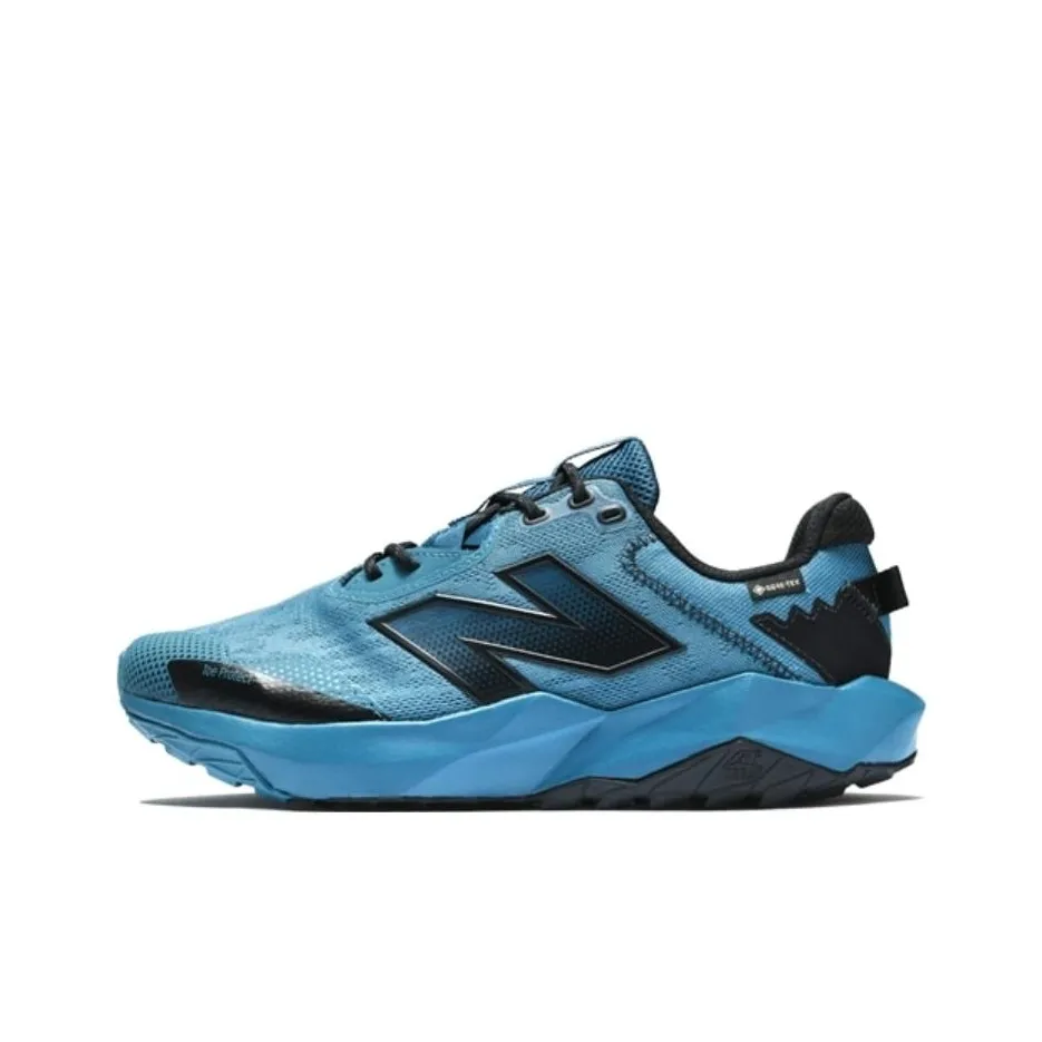 New Balance DynaSoft Nitrel V6 Low Top Trail Running Shoes Men's Blue