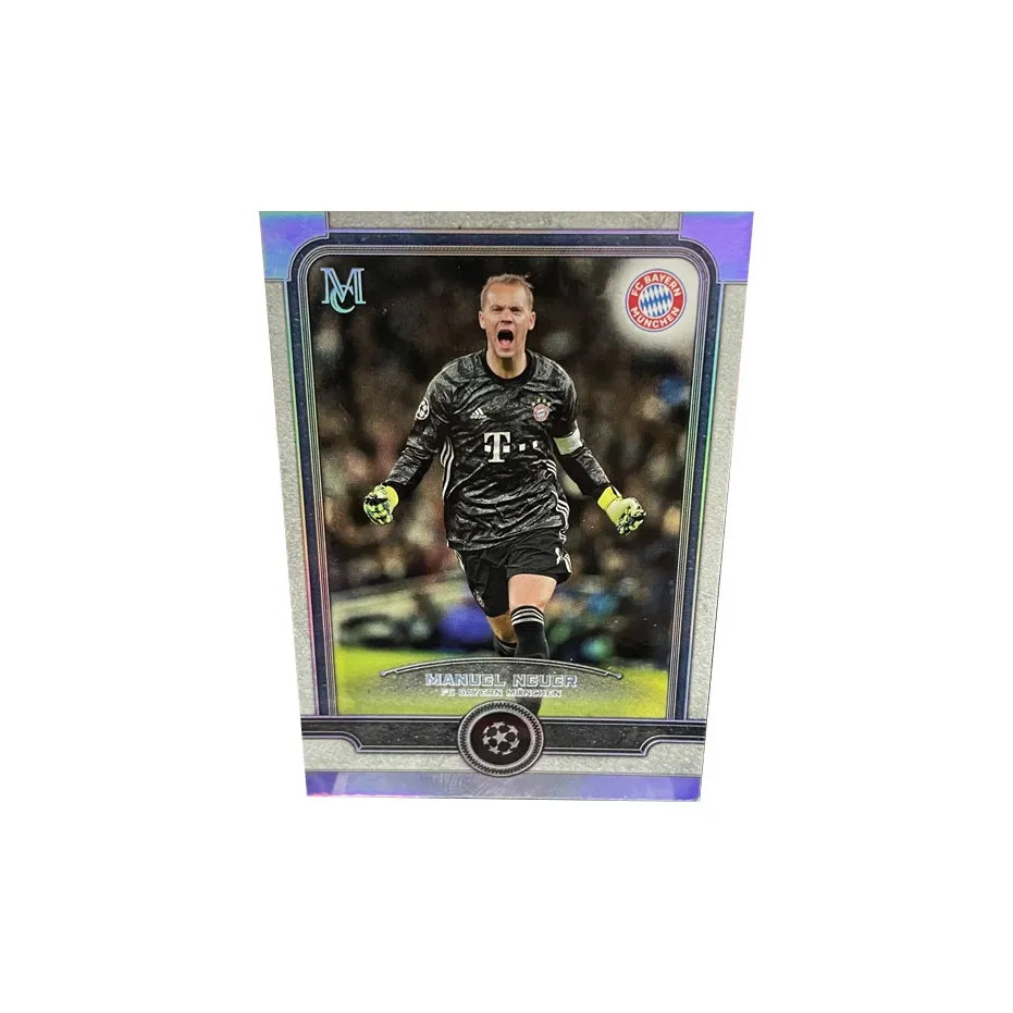 Topps Champions League Museum Германия Bayern Neuer Игрок Карта Качество Гарантия Спортивные Карты 1 Упаковка