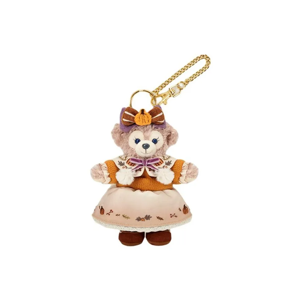 Disney ШеллиМэй 2024 Хэллоуин Duffy and Friends Collection Подвеска в виде куклы с ключами плюшевая 14 см высота Шанхайский Дисней
