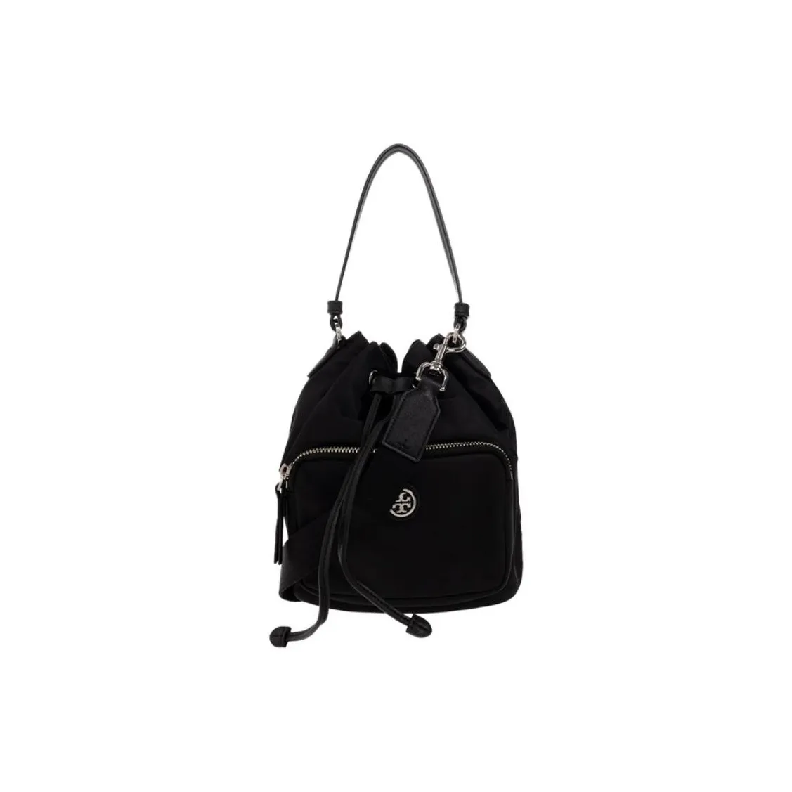TORY BURCH Virginia Logo-plaque Bucket Bag