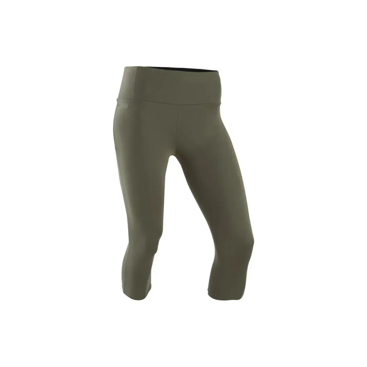 DECATHLON Kalenji Yoga Shorts Women's Khaki Green