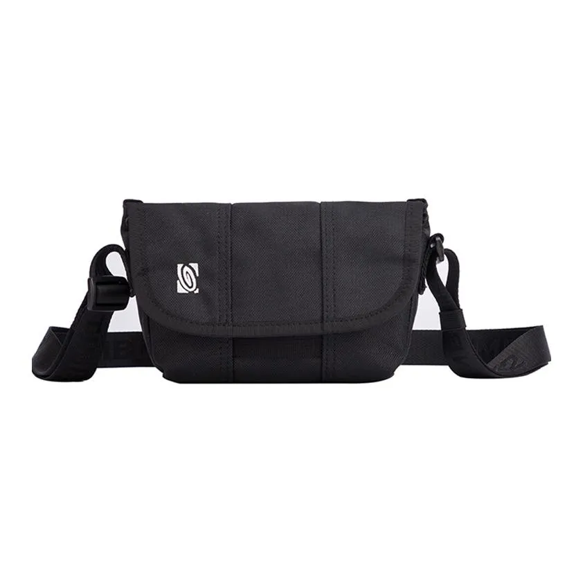 Timbuk2 Canvas Messenger Bag, Shoulder Bag, Crossbody Bag Mini Unisex Sonic Black