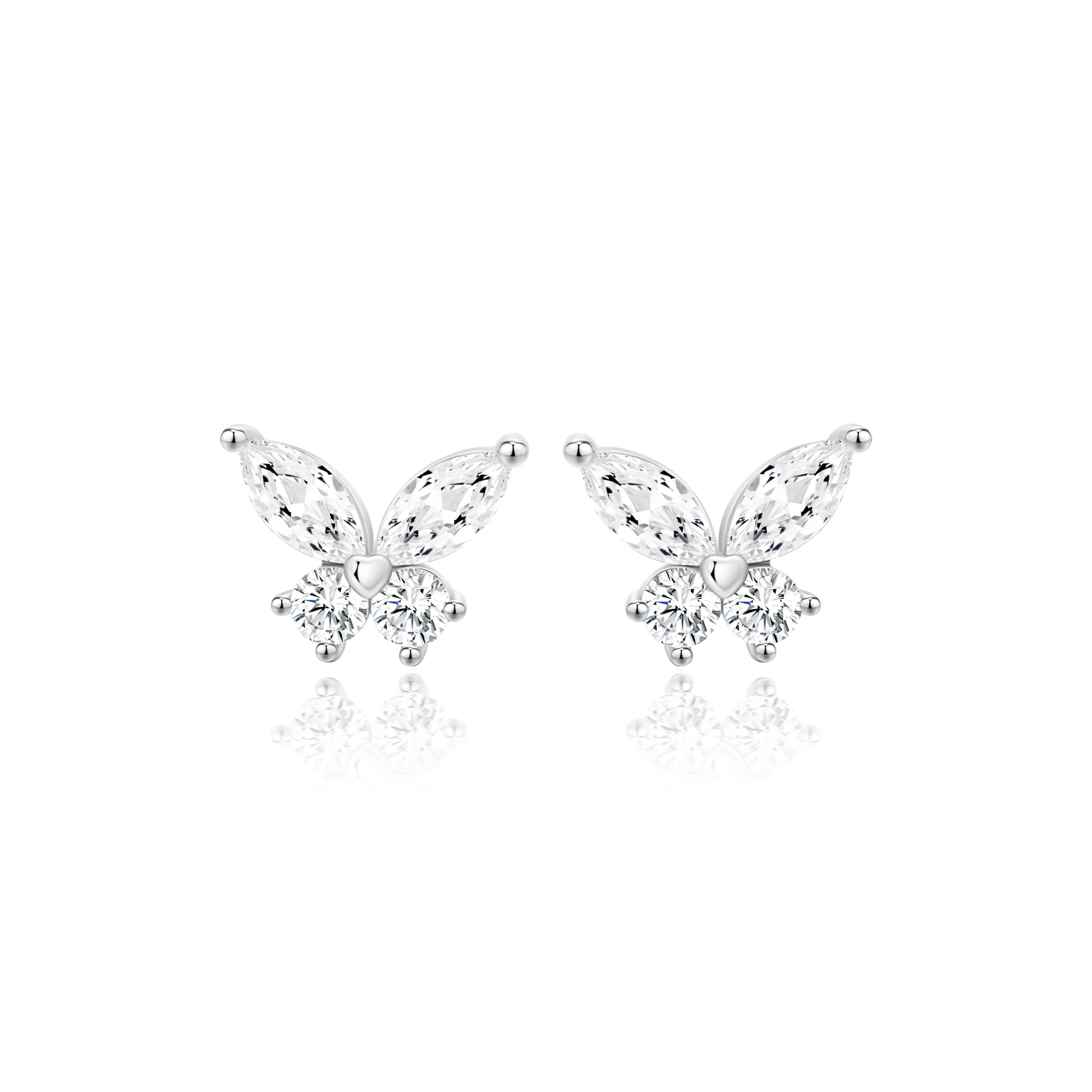 ZSY S925 Stud Earrings Women's Box
