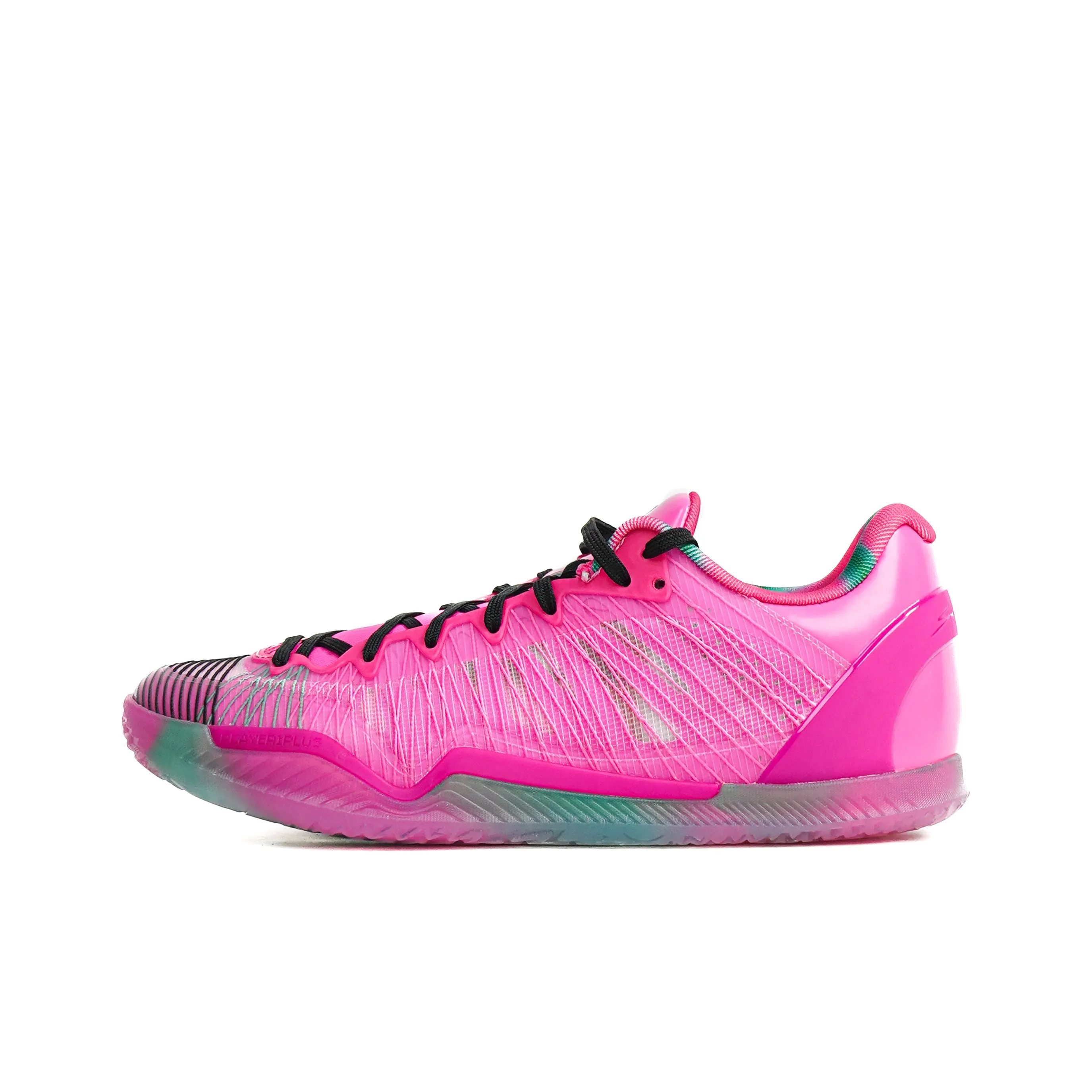 Serious Player Only Player 1 Cushioning Anti Slip And Wear Resistant Low Top Basketball Shoes Unisex Red Pink