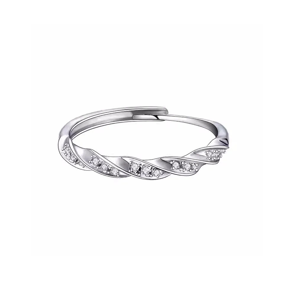 JESCAKOO 925 Sterling Silver Rings Women's