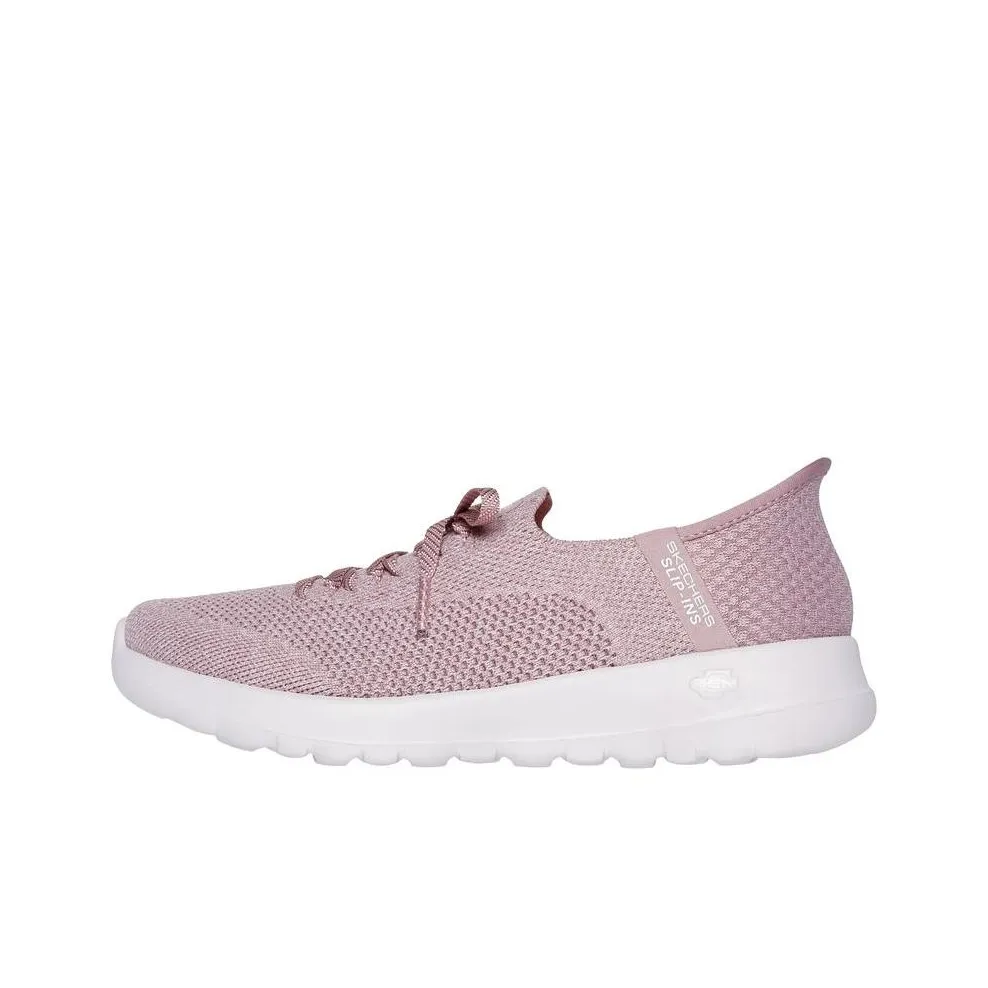 Skechers Slip Ins Низкий Топ Повседневная Обувь Женская Розовая