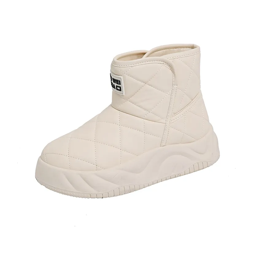 M.M Party Термостойкие Устойчивые к Износу Короткие Снежные Ботинки Женские