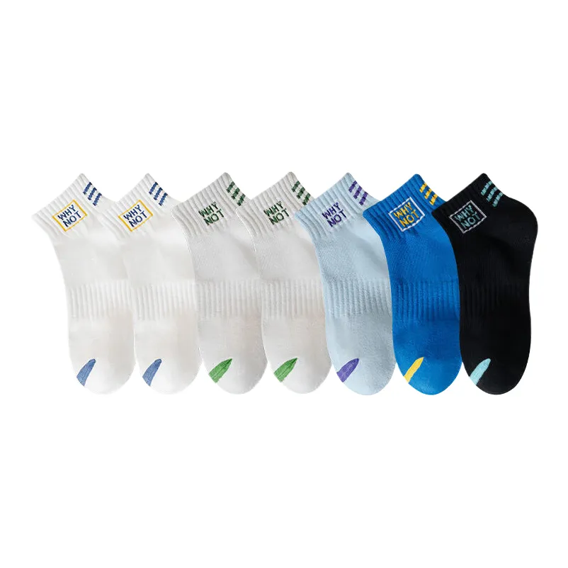 Lan Miao Ankle Socks Men's 7 Pack