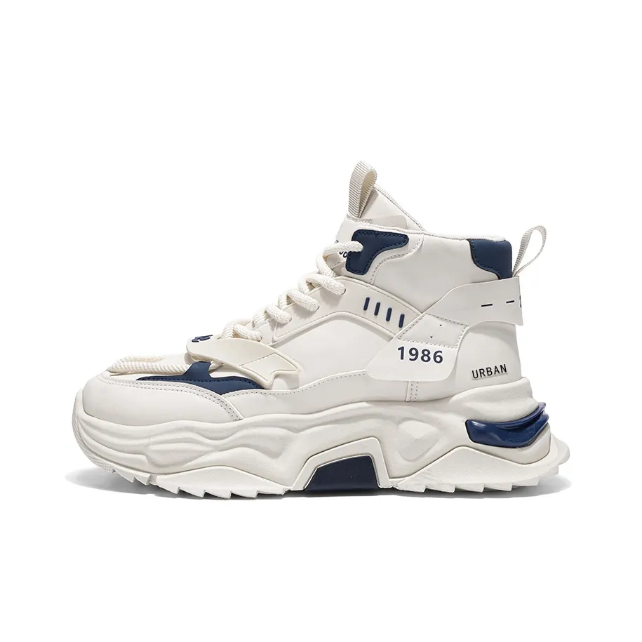 URBAN AUTHENTIC Противоскользящие устойчивые к истиранию высокие топы массивные кроссовки Мужские
